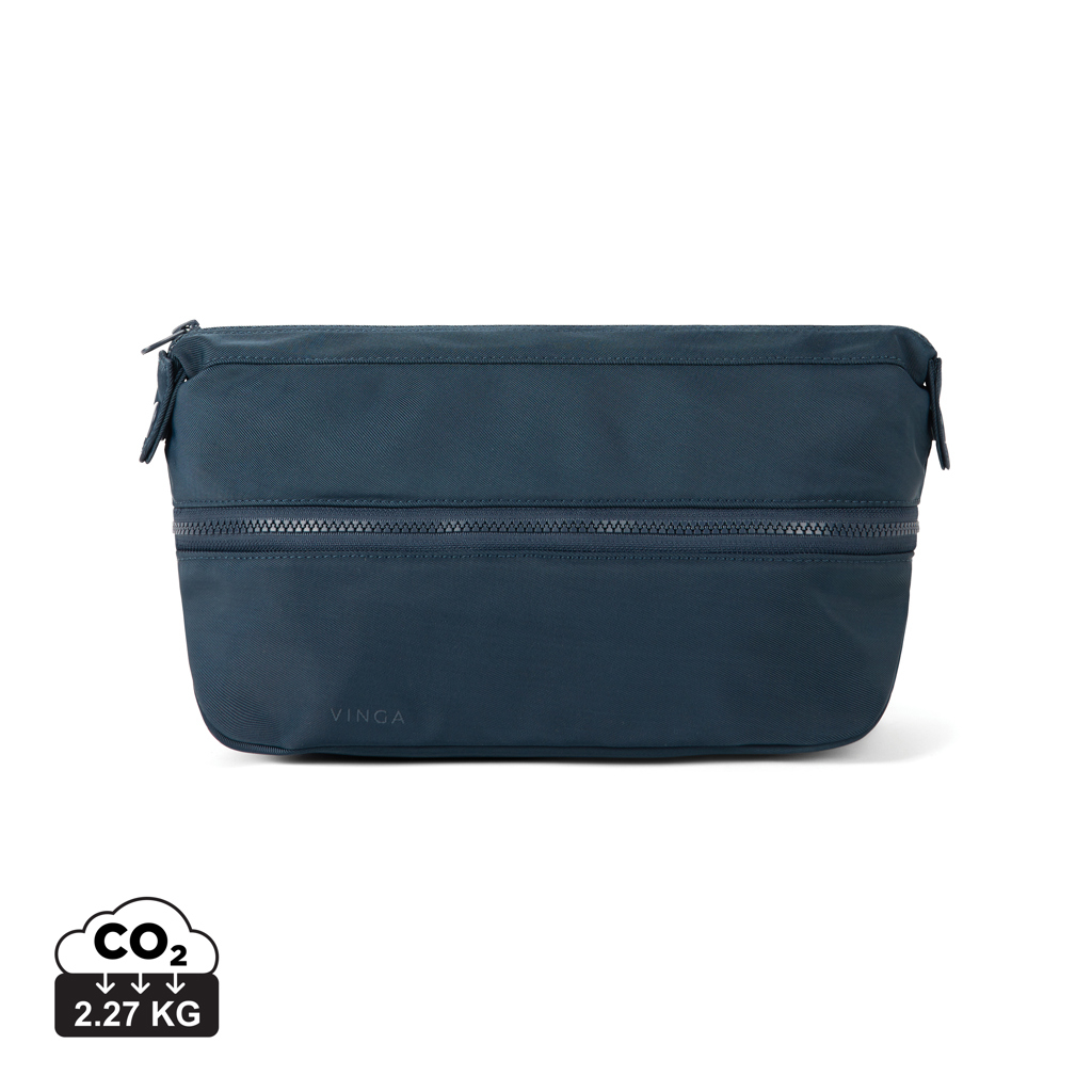 Trousse de toilette publicitaire extensible Baltimore Neo Bleu marine